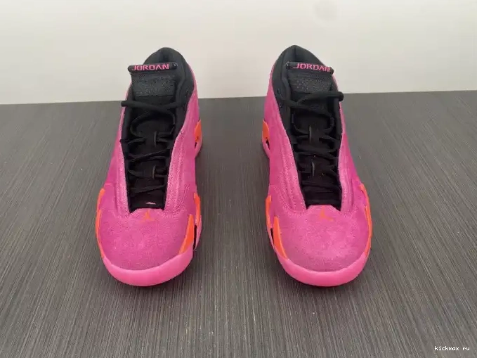 Rep Kickmax Jordan Pink Retro Shocking (W) Low 14 DH4121-600 0529